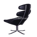 Corona Swivel Leather Lounge Sachigaro